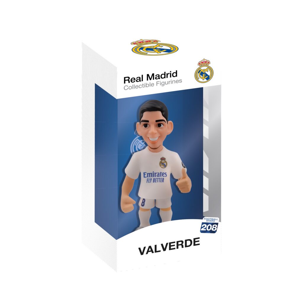 Figura Coleccionable Real Madrid Valverde Minix 12 cm img #2