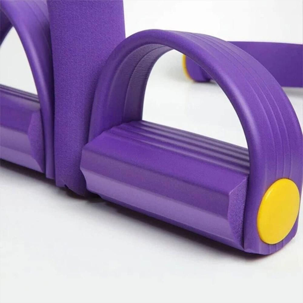 Cuerda De Tensión Multifunción Para Ejercicio Violeta img #3