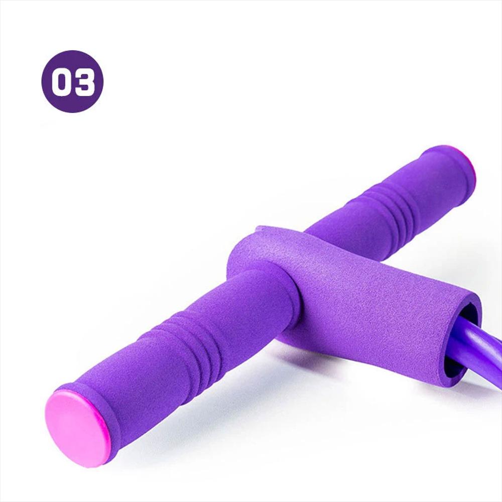 Cuerda De Tensión Multifunción Para Ejercicio Violeta img #4