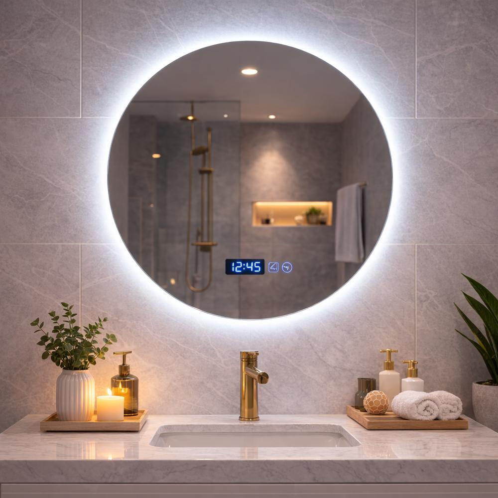 Espejo Led Redondo 70X70 Con Sensor img #1