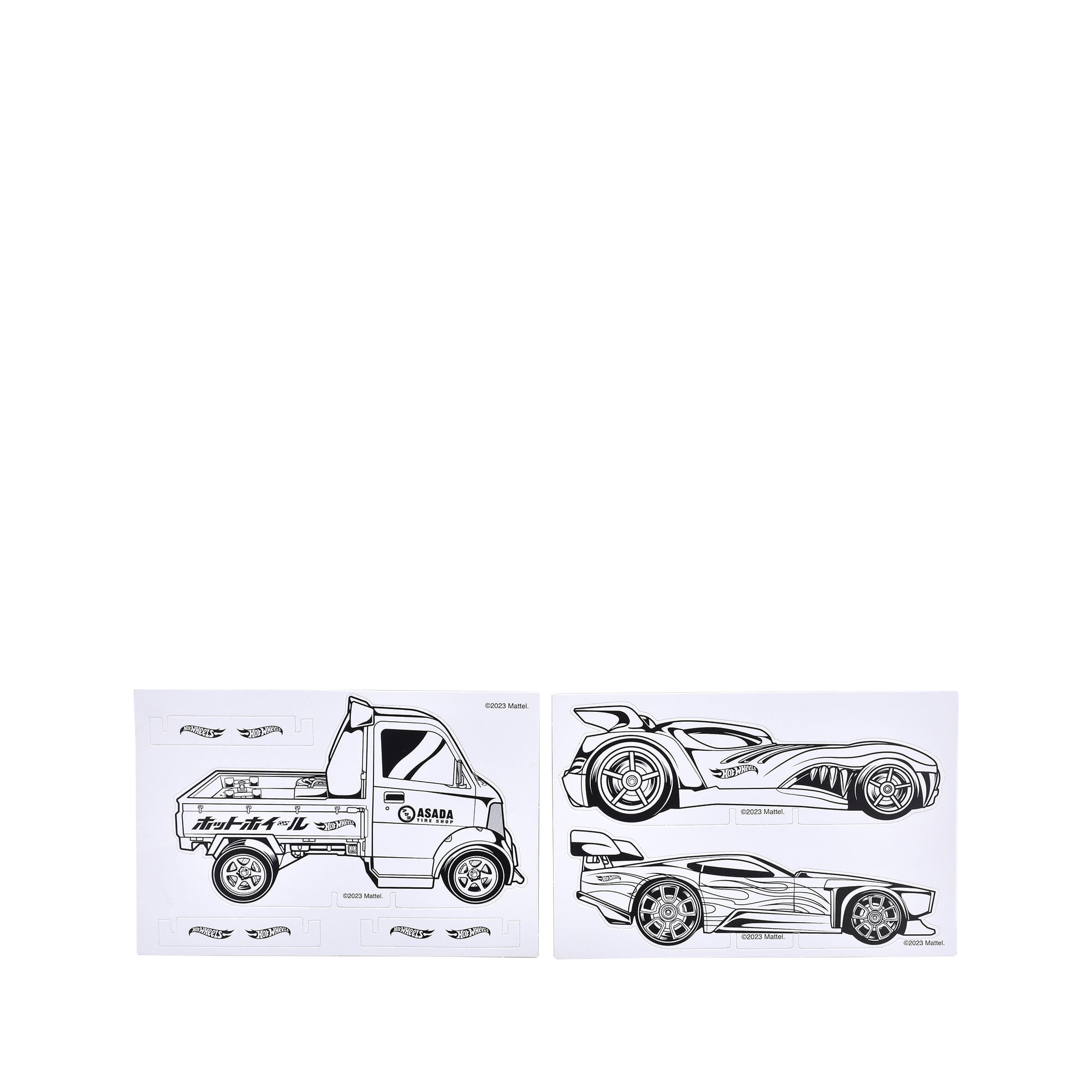 Set de Actividades Stickers Hot Wheels Crea y Decora con Pegatinas img #3