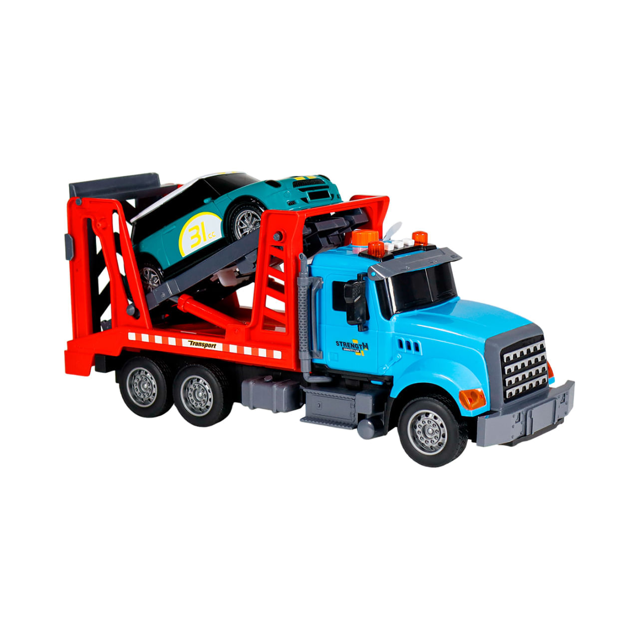 Carro Herro City Ligts Truck On Fast Road Toy Logic img #4