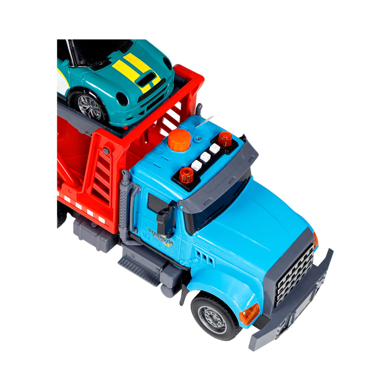 Carro Herro City Ligts Truck On Fast Road Toy Logic img #5