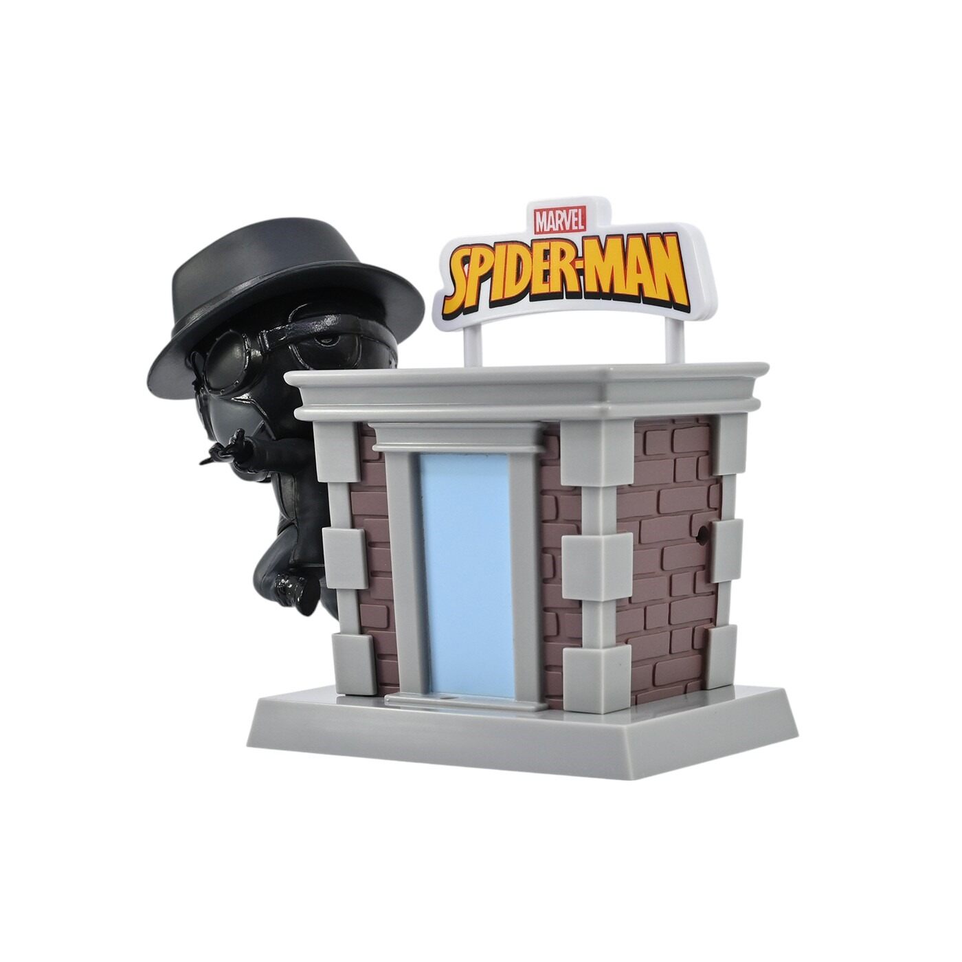 Figura Coleccionable Spider Man Negro Noir Tower Series 10 cms img #3