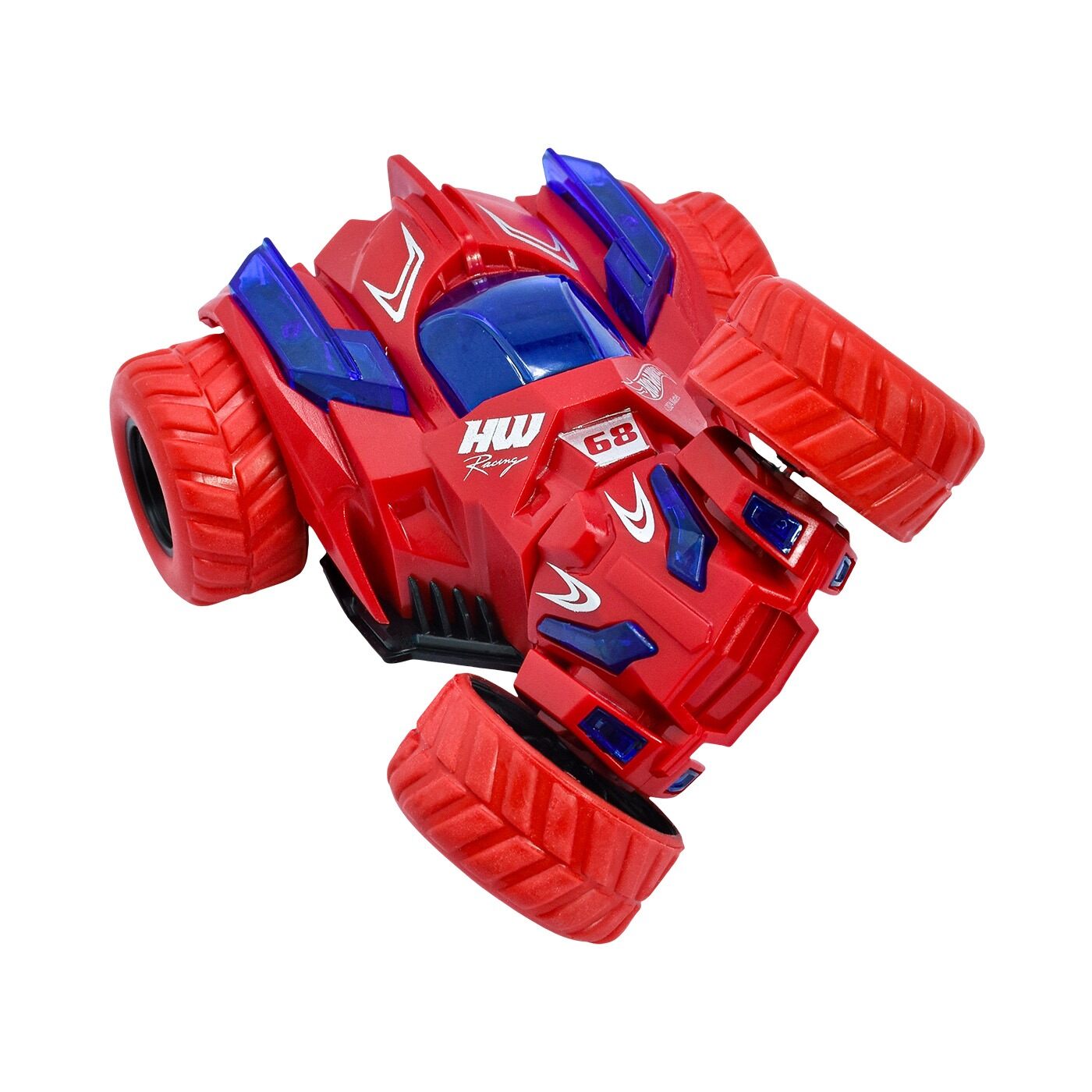 Vehiculo Stunt a Friccion Rojo Hot Wheels img #4