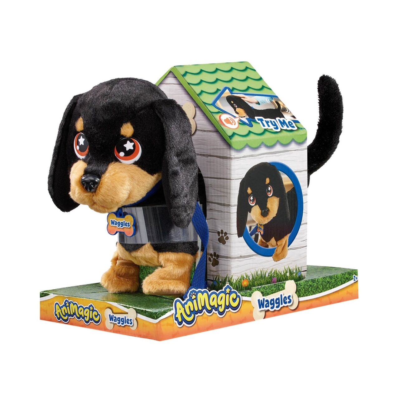 Peluche AniMagic Perro Waggles Mascota Interactiva img #1