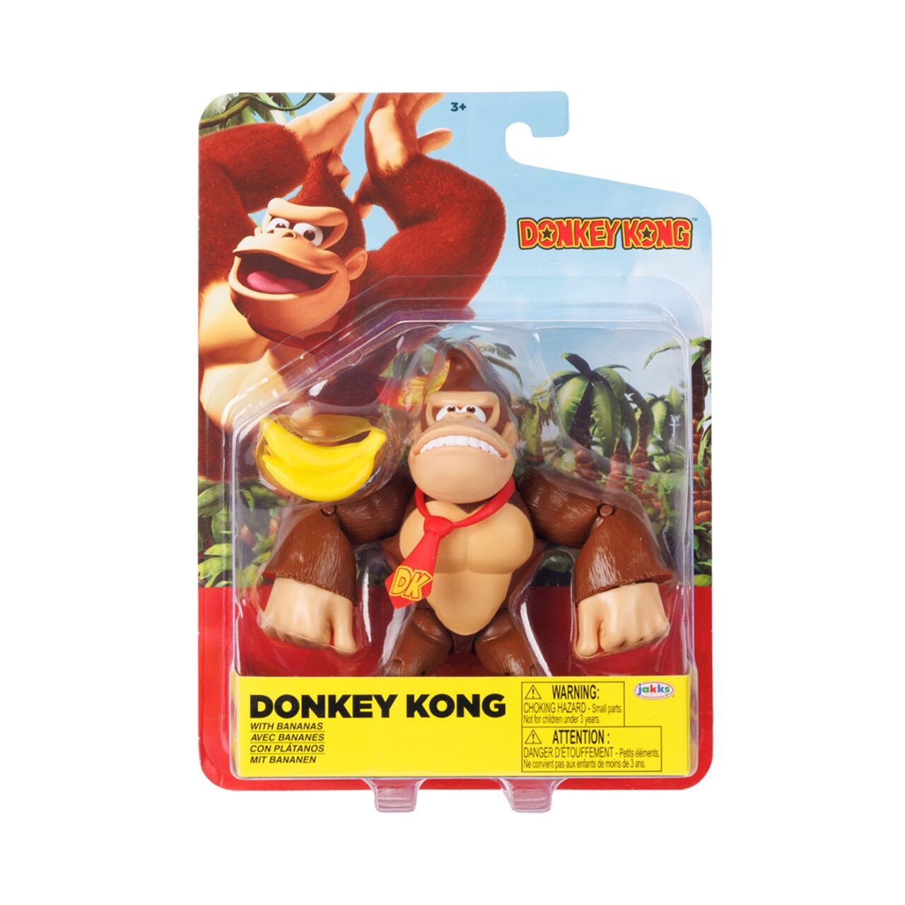 Figura Donkey Kong 4'' Figura Coleccionable Mario Bros Nintendo img #2