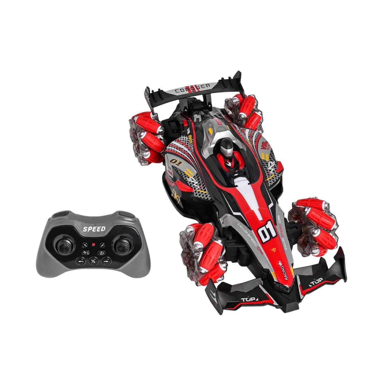 Carro Control Remoto  Tipo Stunt con Función de Humo Full Race img #1