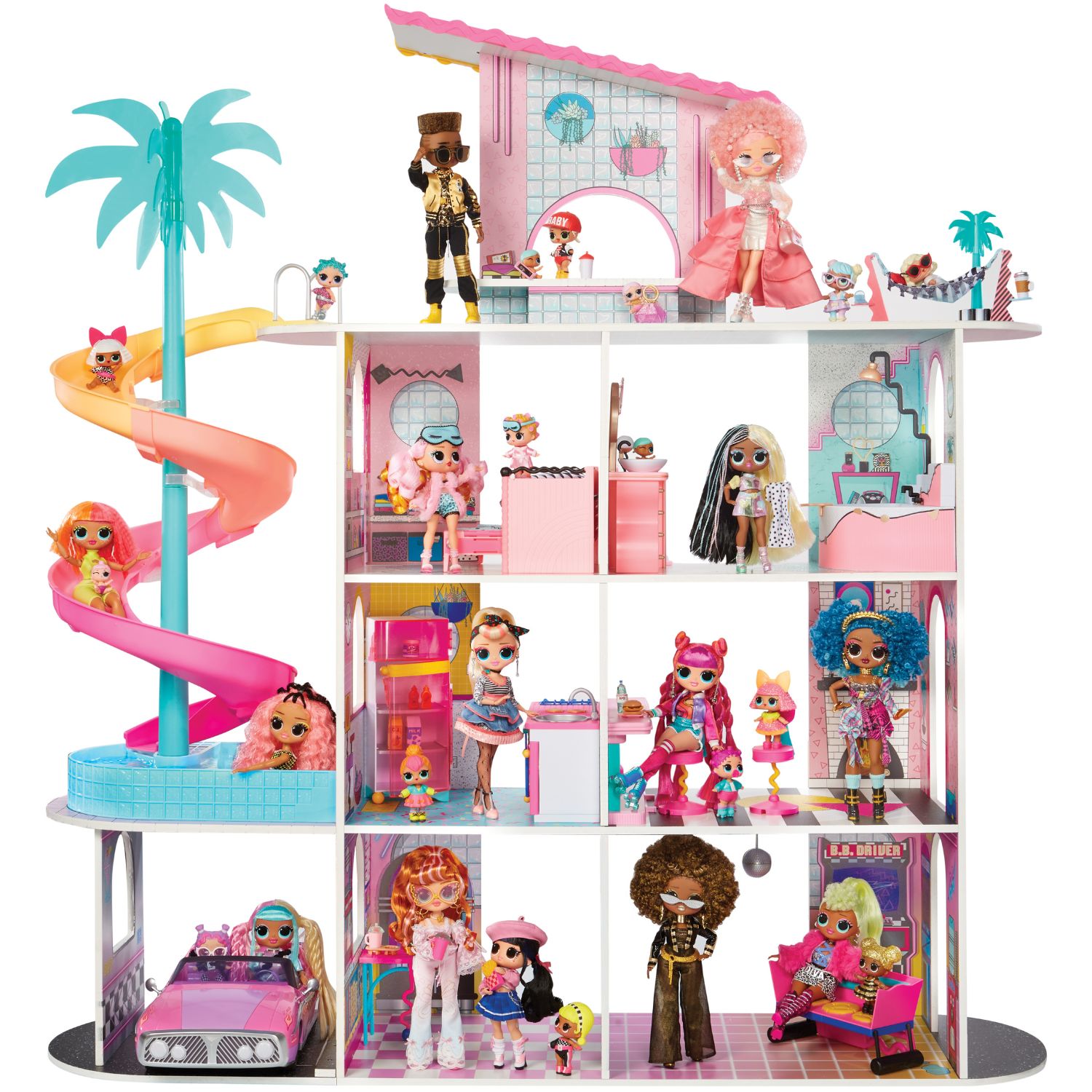 Playset LOL Surprise Casa Fashion O.M.G. Con Más de 85 Sorpresas img #1