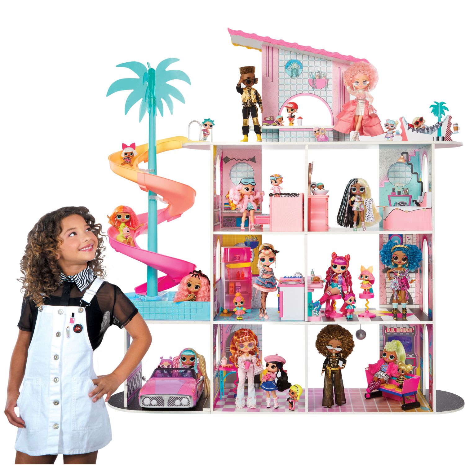 Playset LOL Surprise Casa Fashion O.M.G. Con Más de 85 Sorpresas img #2