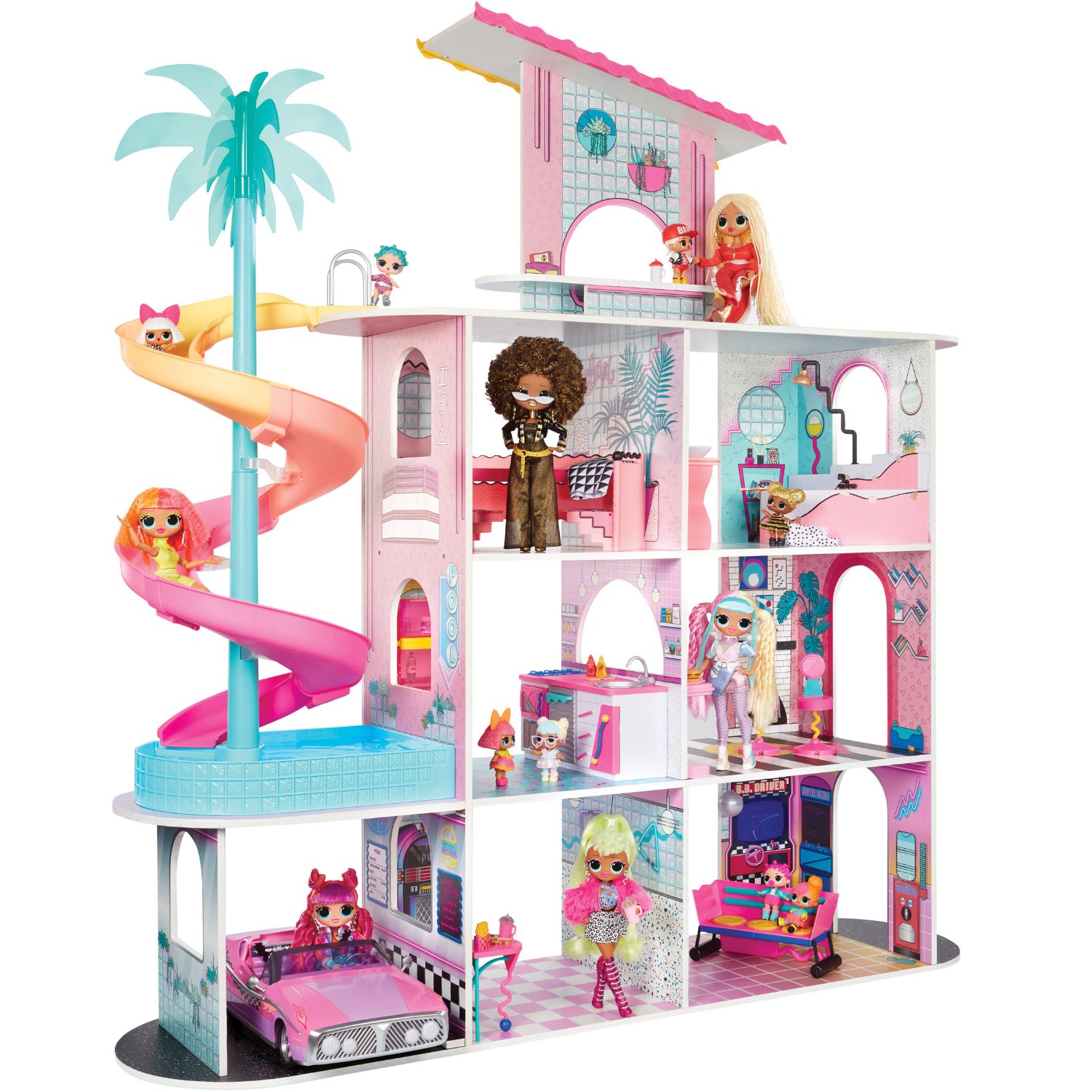 Playset LOL Surprise Casa Fashion O.M.G. Con Más de 85 Sorpresas img #3