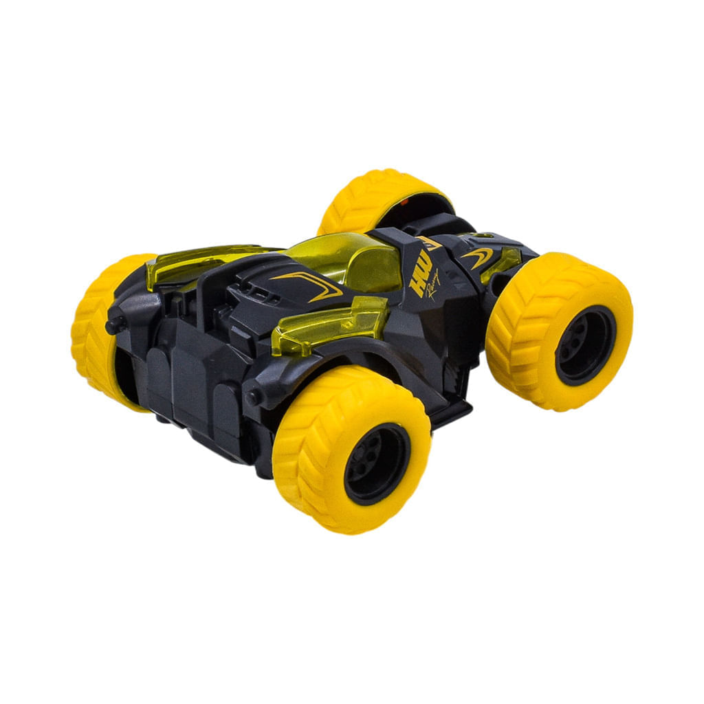 Vehiculo Stunt a Friccion Amarillo Hot Wheels img #5