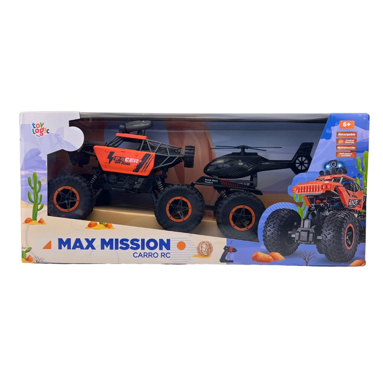 Carro Tipo Camper con  Cámara y Control por App Max Mission Toy Logic img #4
