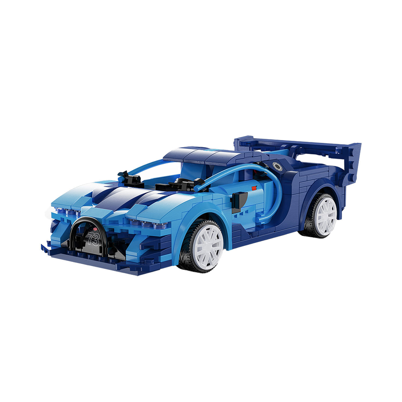 Bloques de Construcción CaDA STEM Carro Deportivo de Carreras Azul img #1