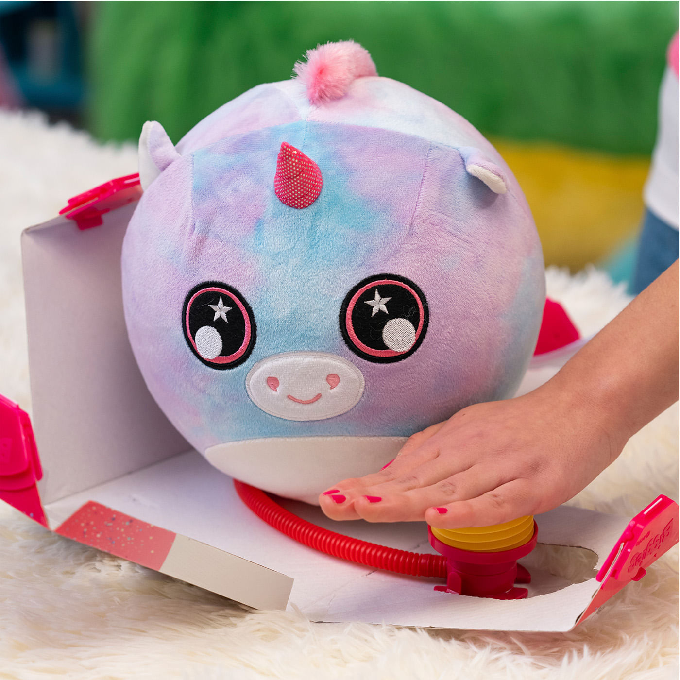 Peluche Inflable Little Biggies Unicornio img #1