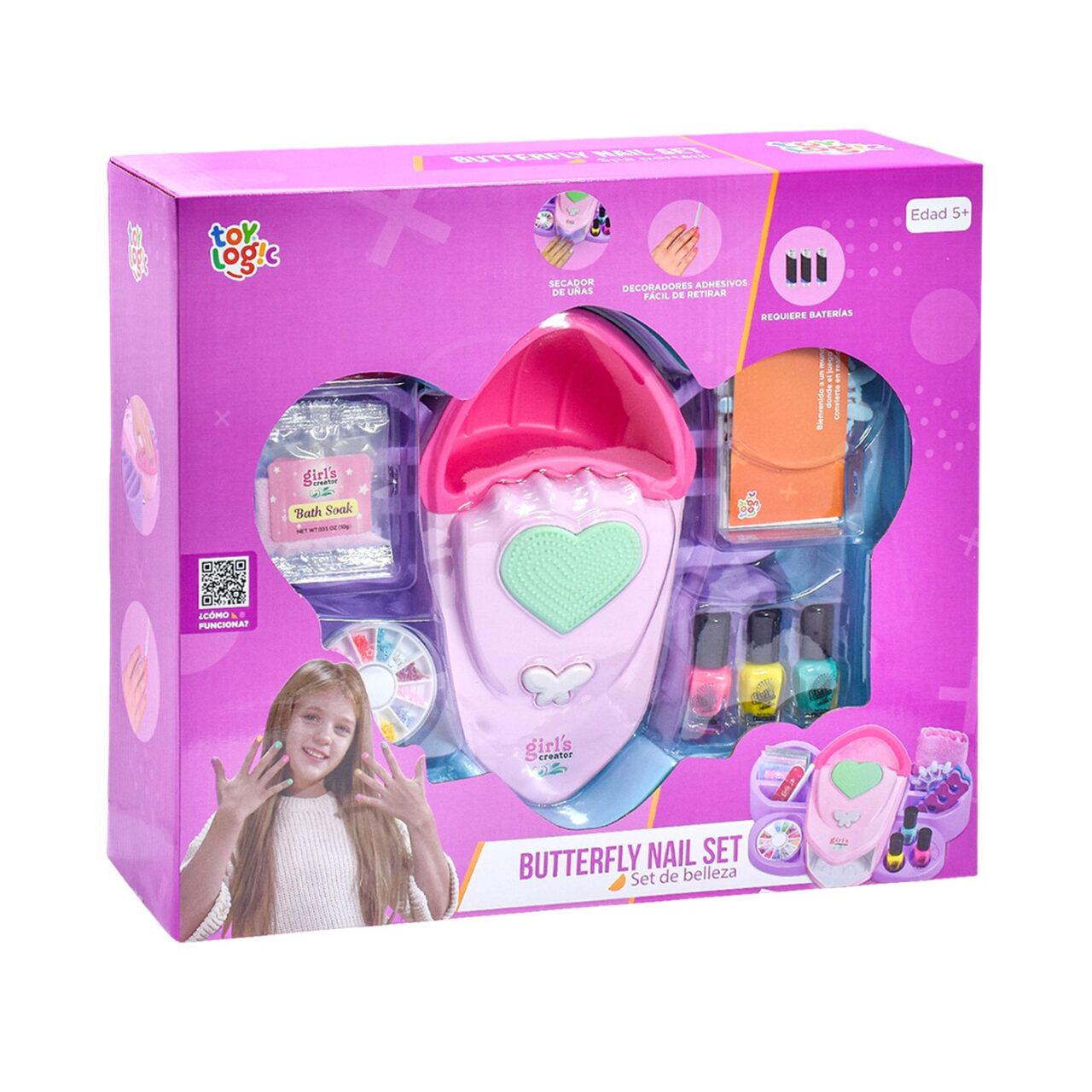 Set de Spa con Accesorios Butterfly Nail Set img #2