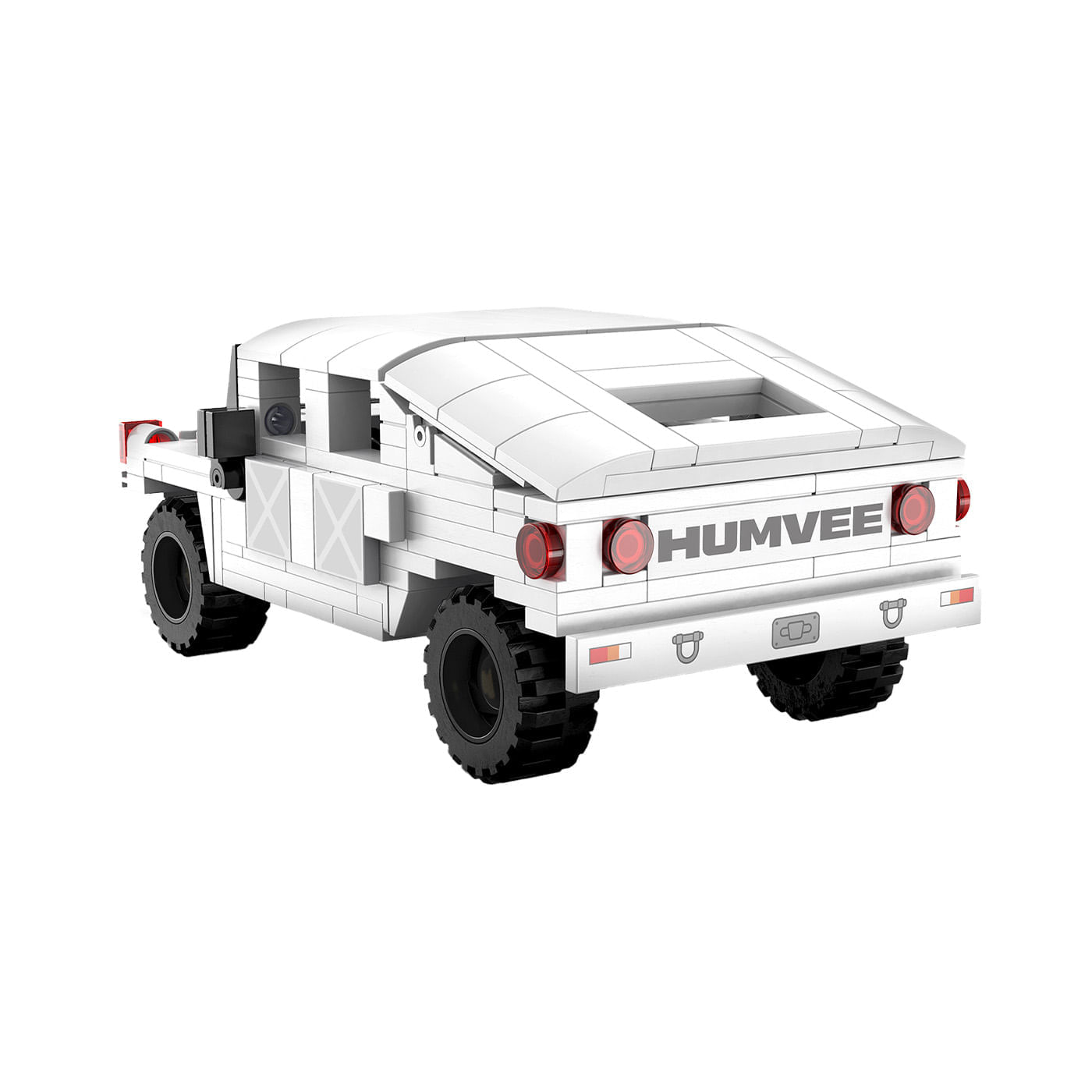 Bloques de Construcción CaDA Campero Humvee SUV img #2