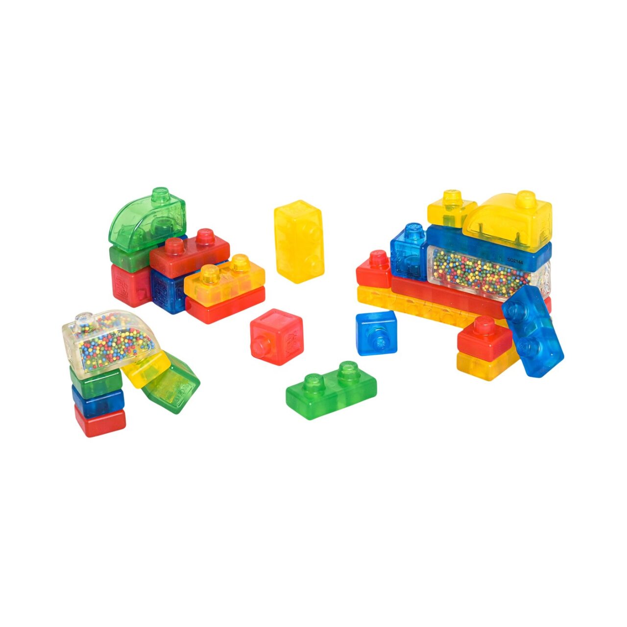 Set de 30 Bloques Sensoriales Jelly Blox con Maletín Portátil img #3