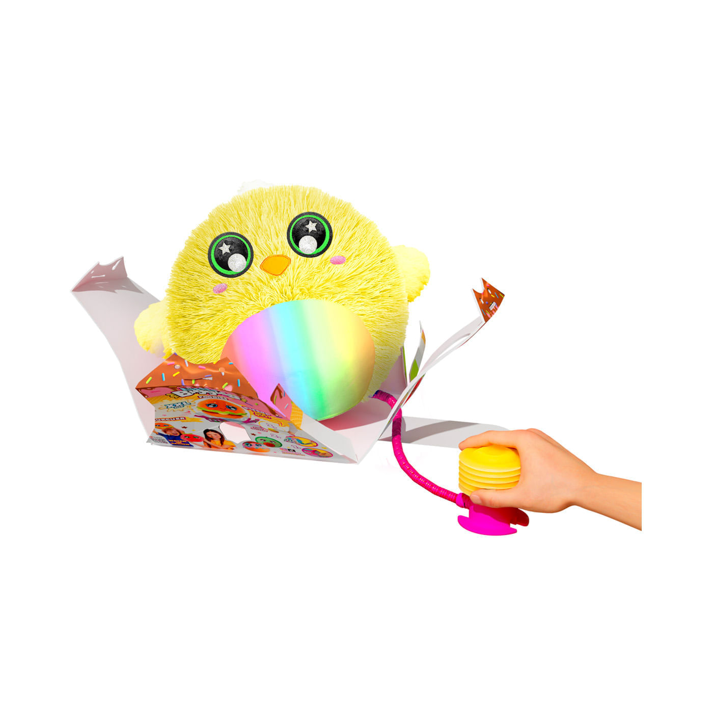 Peluche Inflable Little Biggies Fantasy Chicken img #1