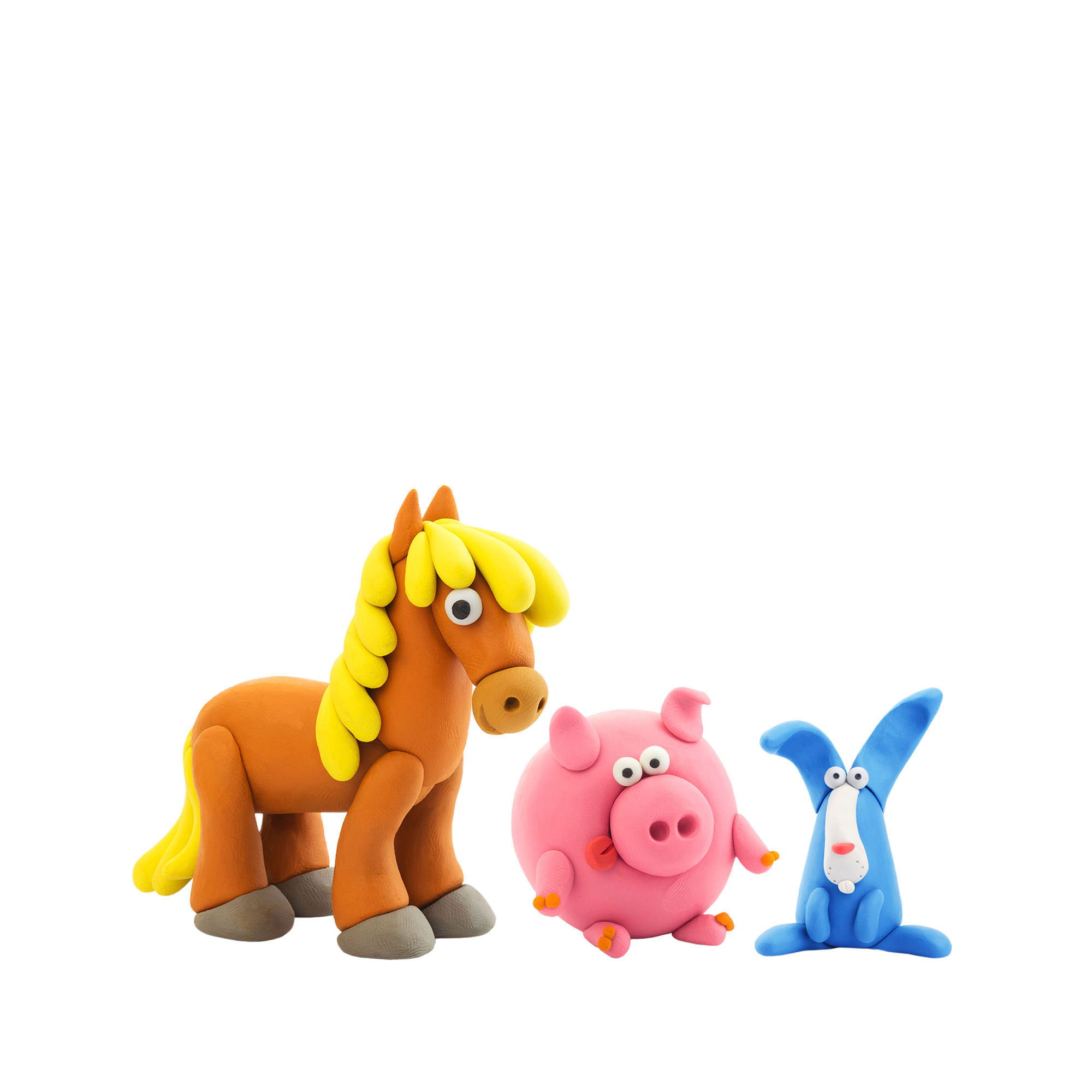 Set Masa Moldeable Hey Clay Animales x 6 Envases img #4