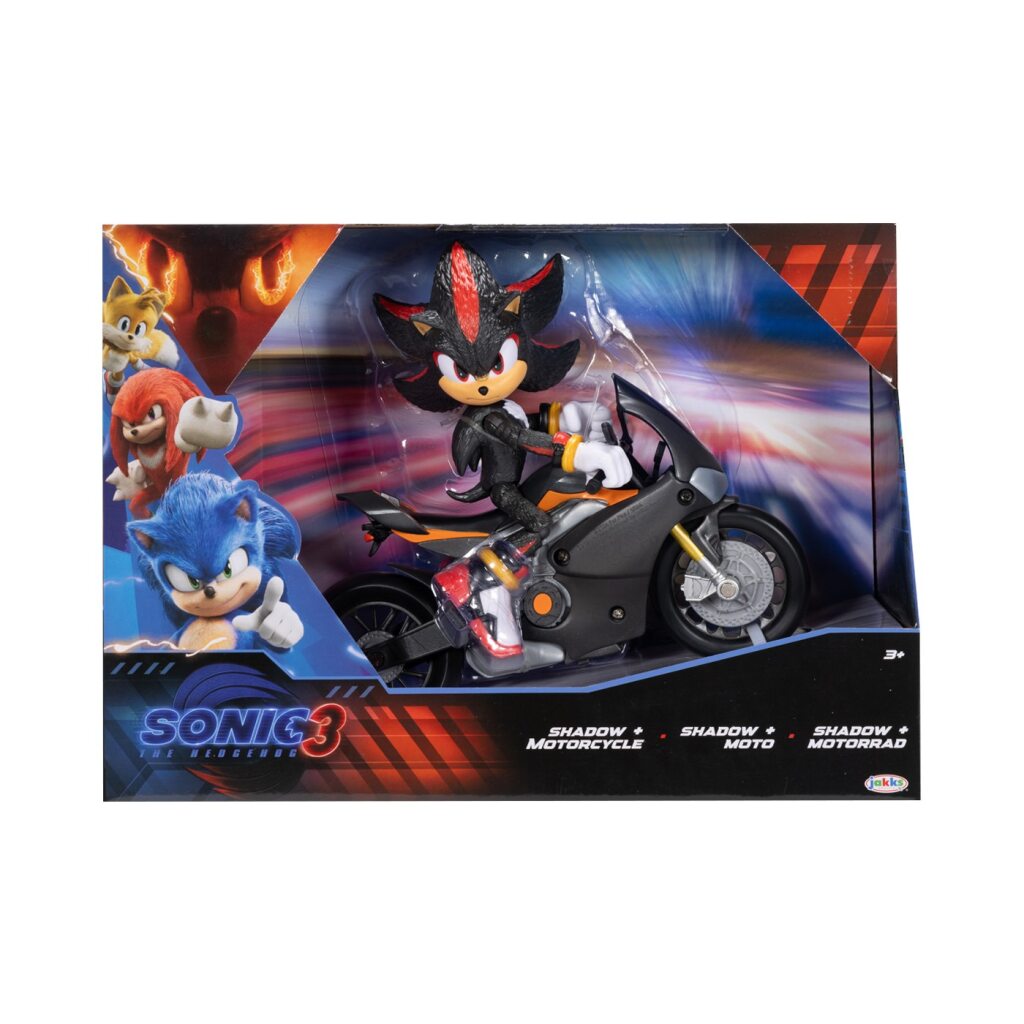 Figura articulada Shadow en su moto Colección Sonic img #2