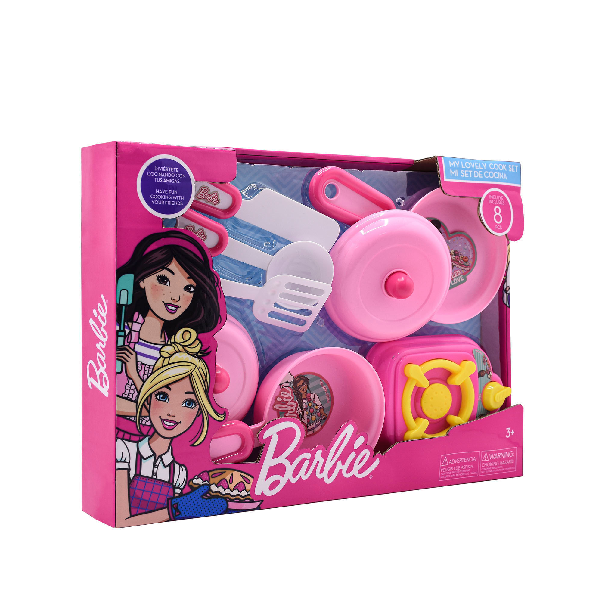 Set De Cocina 8 Piezas Barbie img #1