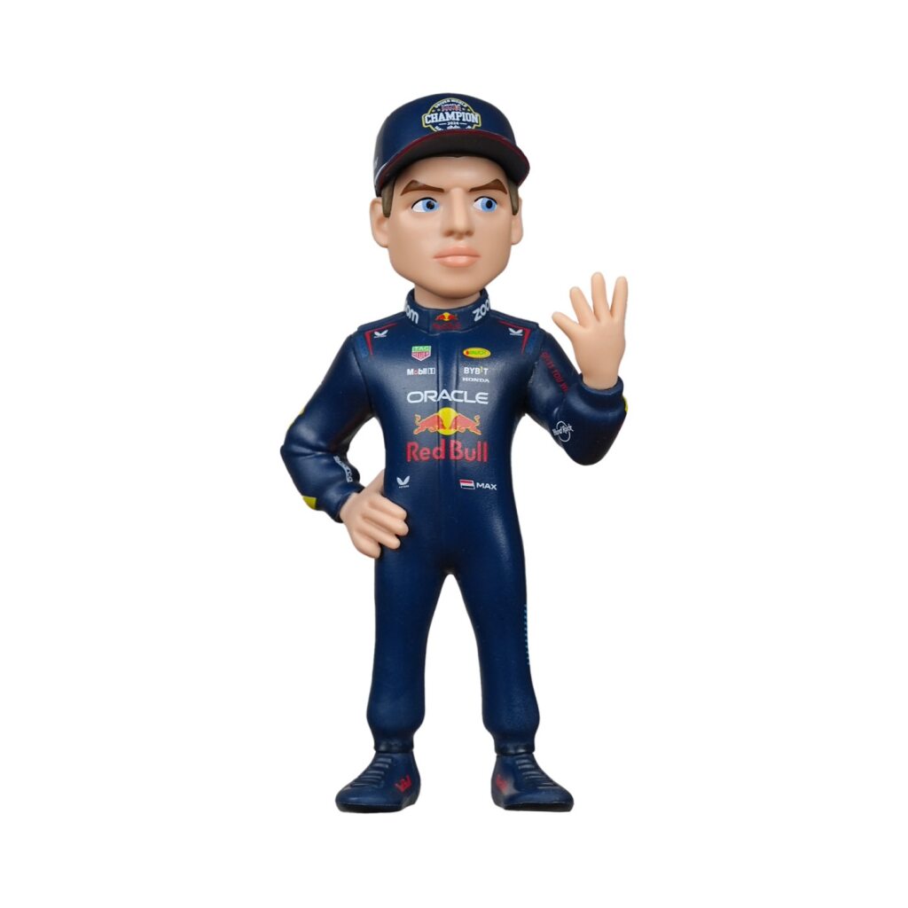 Figura Coleccionable Max Verstappen New Version Minix 12 cm img #3