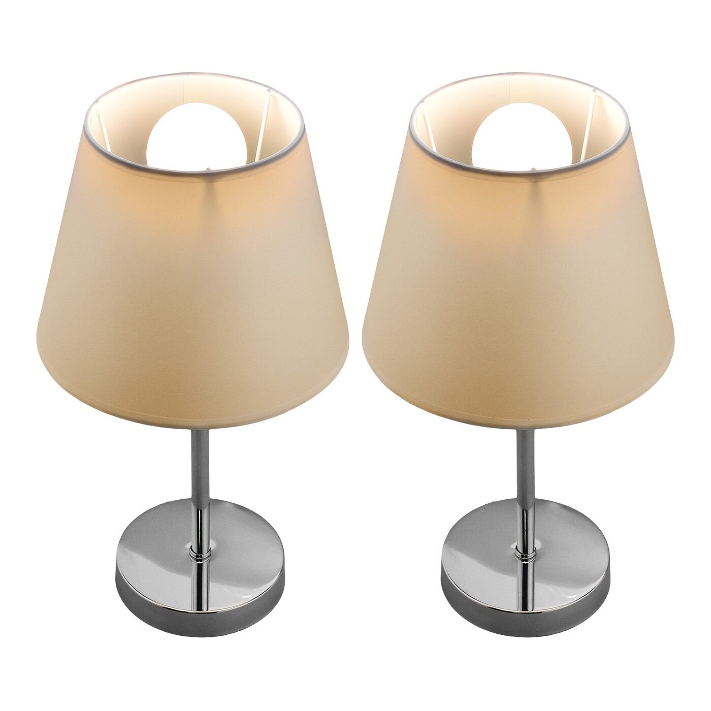 Lámparas de Mesa Clásicas x2 Tezzio img #3