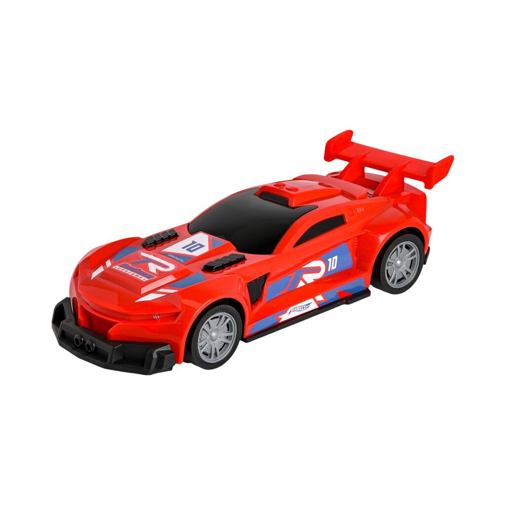 Vehiculo Friccion Track Ripper 42cm Rojo con luces y sonido Hot Wheels img #1