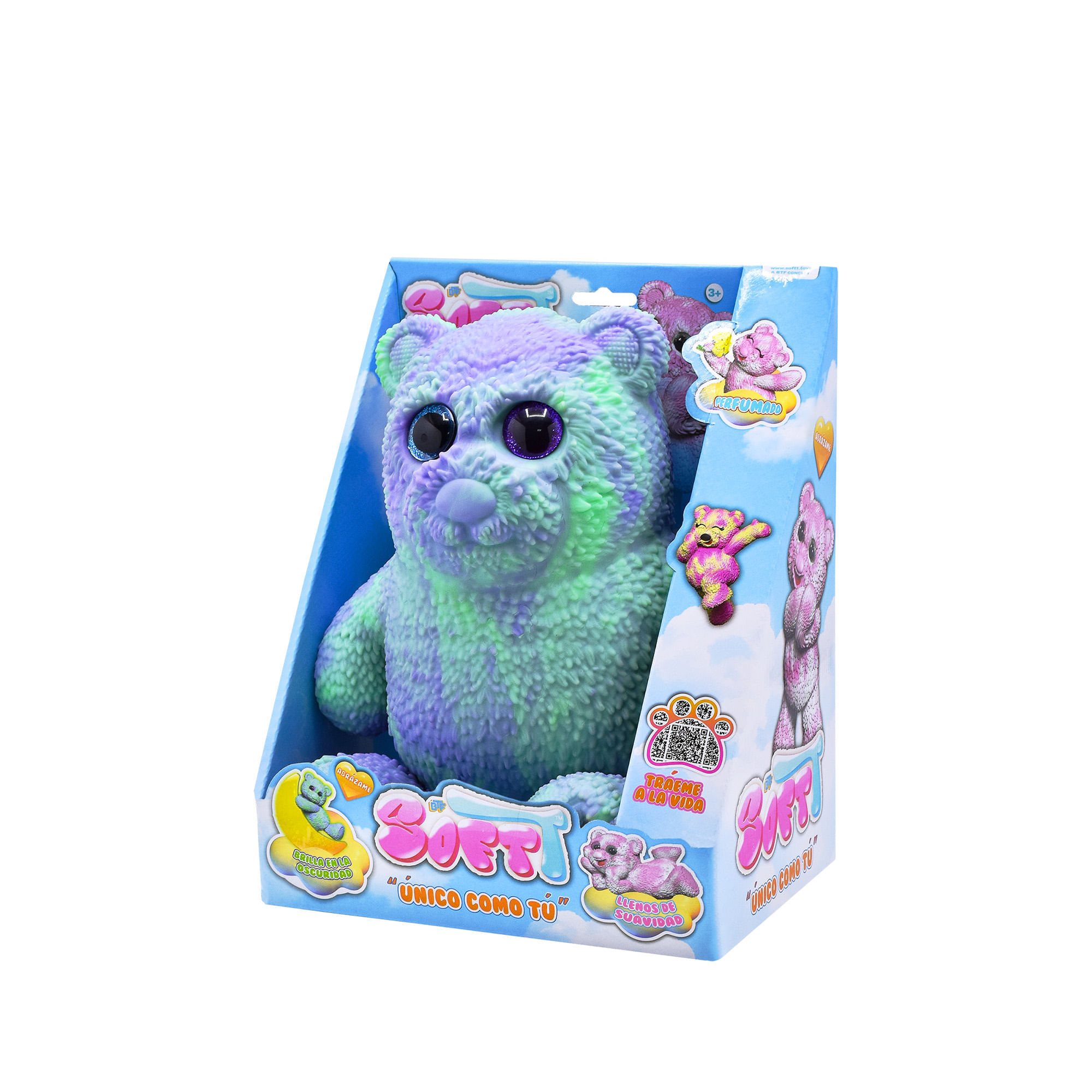 Figura Stretchapalz Oso de Peluche Estirable Verde img #3