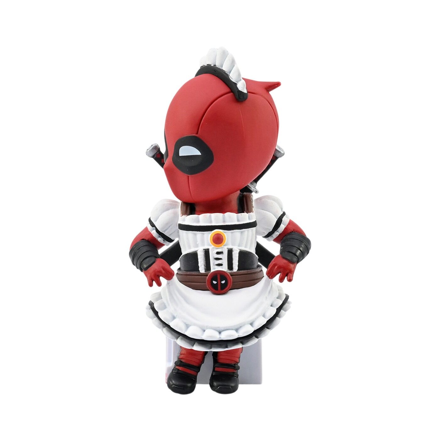 Figura Coleccionable Deadpool Disfraz de Mucama Marvel 10 cm img #6
