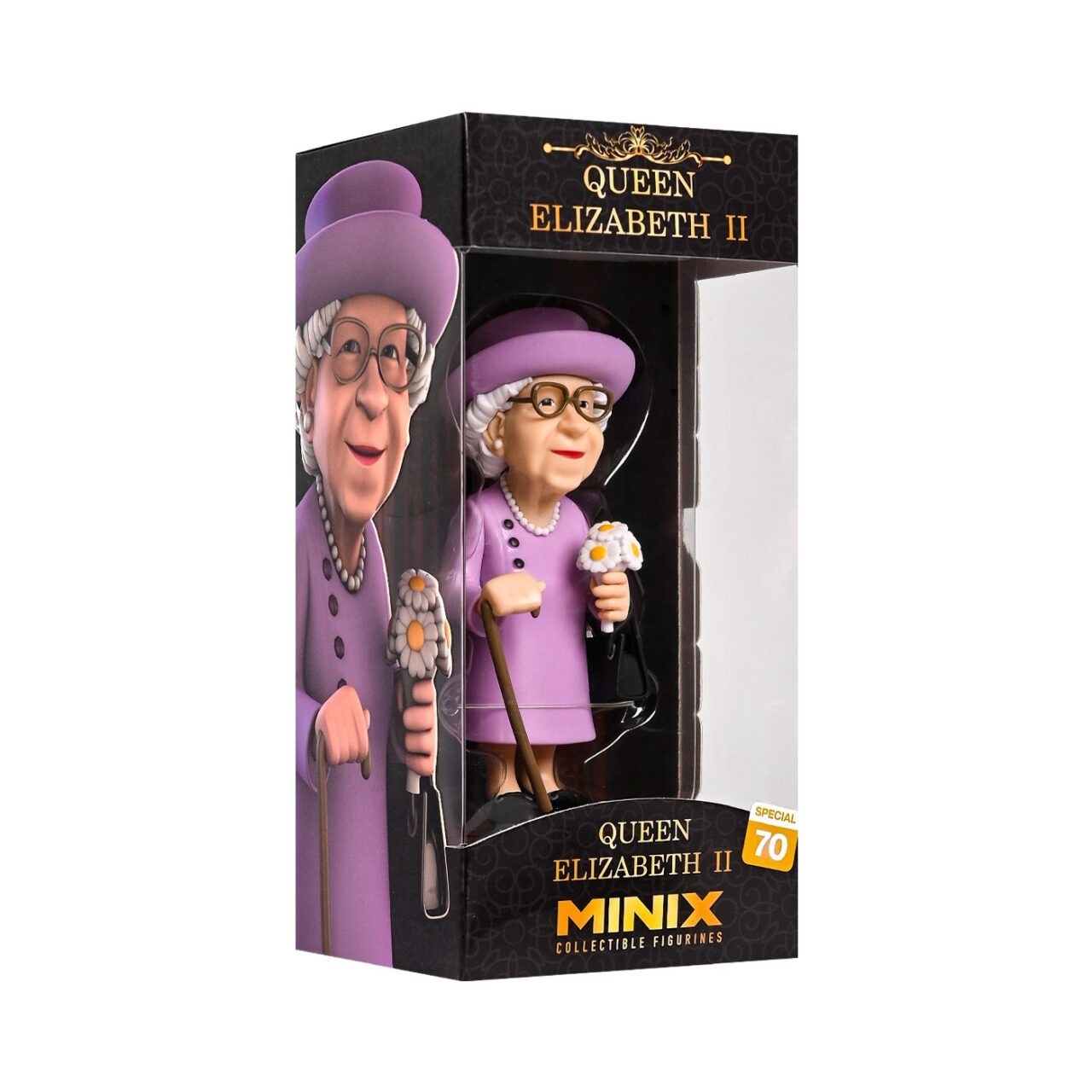 Figura Coleccionable Queen Elizabeth II Minix 12 cm img #2