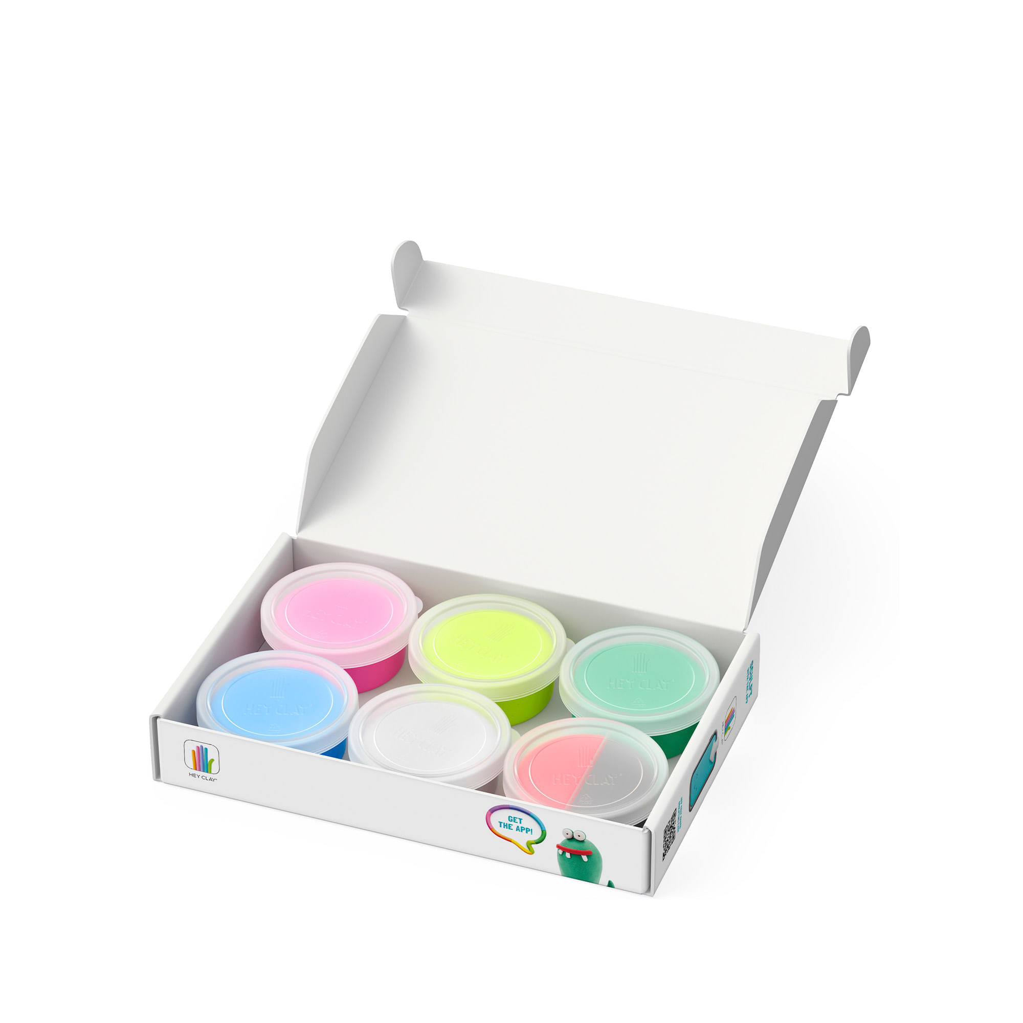 Set Masa Moldeable Hey Clay Monstruos x 6 Envases img #3