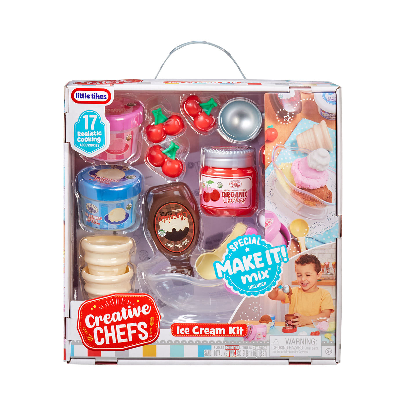Playset De Masa Moldeable Creative Chefs Ice Cream Little Tikes img #2
