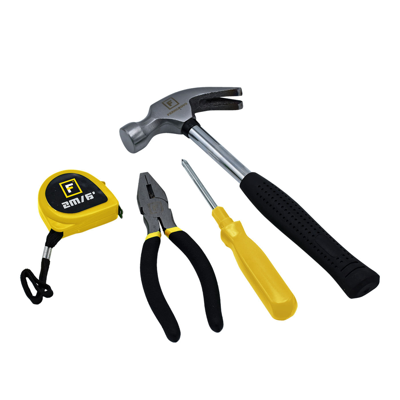 Kit de Herramientas Manuales 4 Piezas Ferrenovo img #1