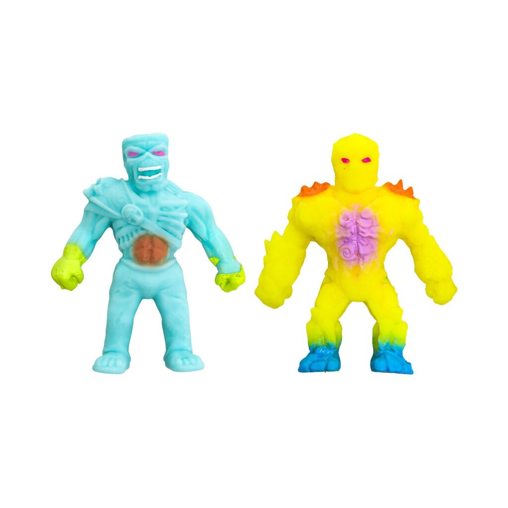 Pack Mini Stretchapalz Zombo Y Pyro serie Glow Monster img #2
