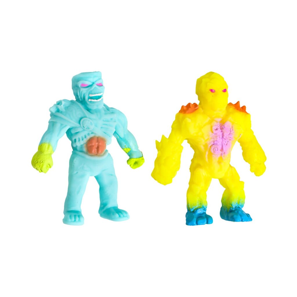 Pack Mini Stretchapalz Zombo Y Pyro serie Glow Monster img #3