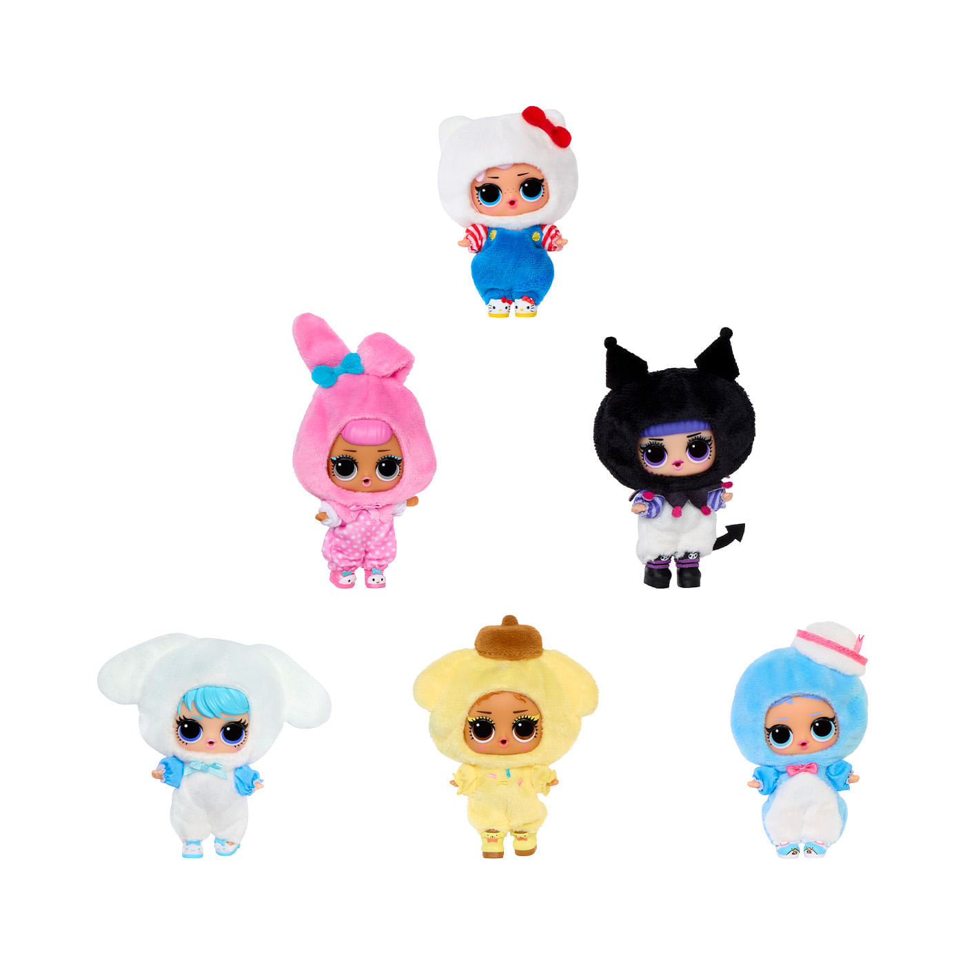 LOL Surprise Peluche Hello Kitty Reversible con Clip img #13
