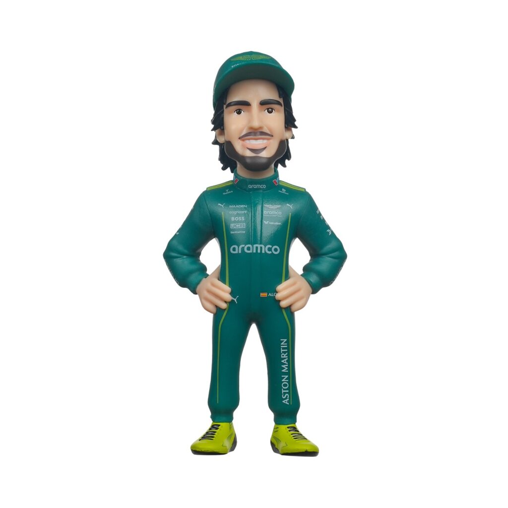 Figura Coleccionable Aston Martin Fernando Alonso Minix 12 cm img #3
