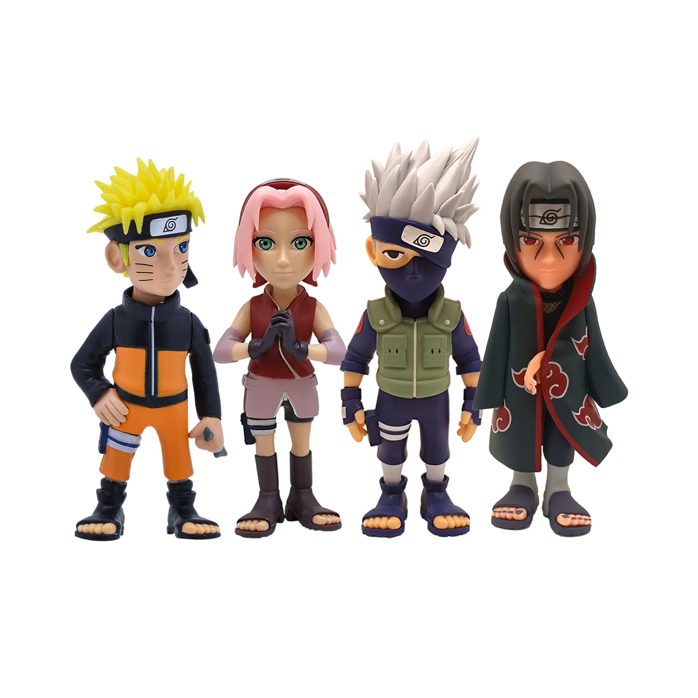 Minix Set de 4 Figuras Coleccionables Naruto img #1