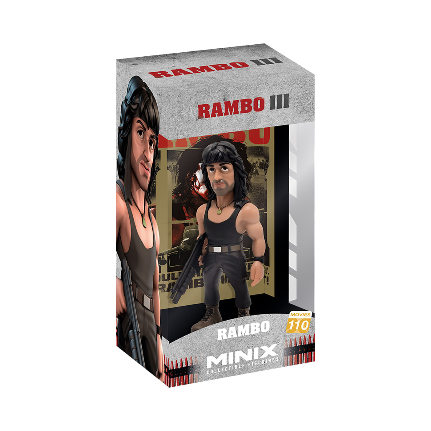 Minix Figura Coleccionable Rambo con Camiseta Clásica img #2