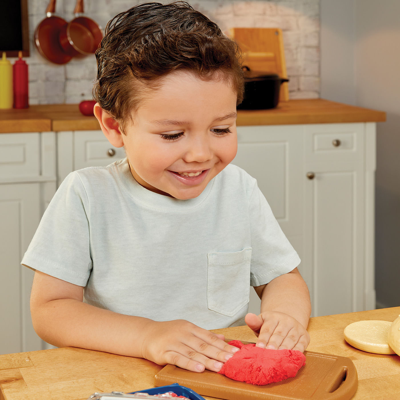 Playset De Masas Moldeables Creative Chefs Cheeseburger And Fries Little Tikes img #9