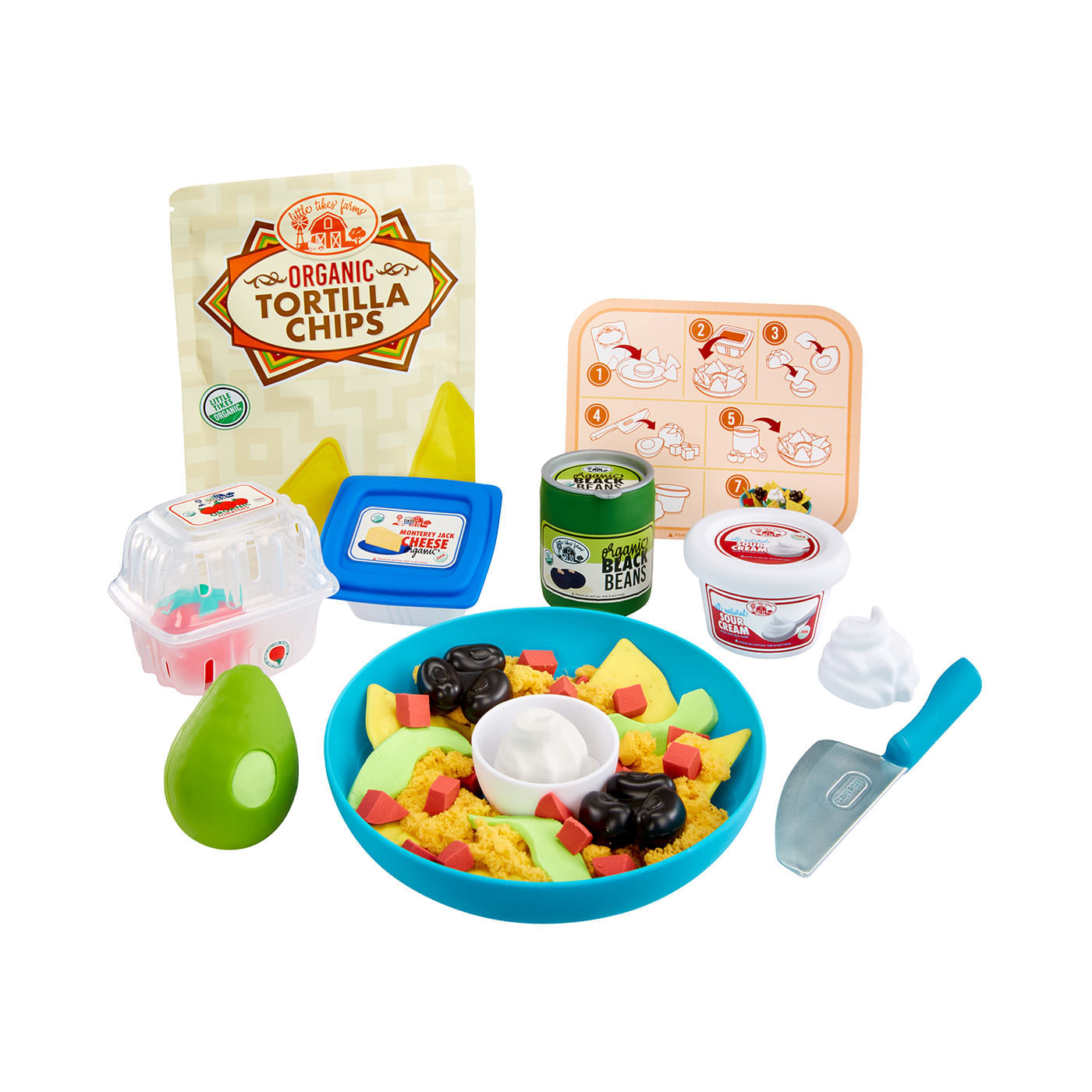 Playset De Masa Moldeable Creative Chefs Nachos  Little Tikes img #1