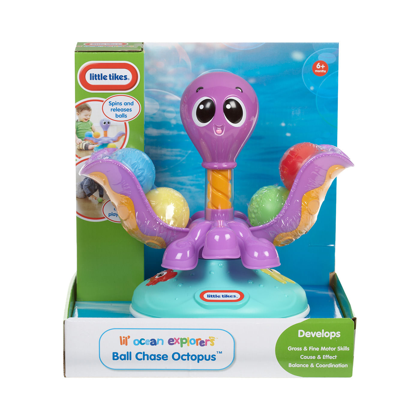 Pulpo Interactivo Ball Chase Little Tikes img #2