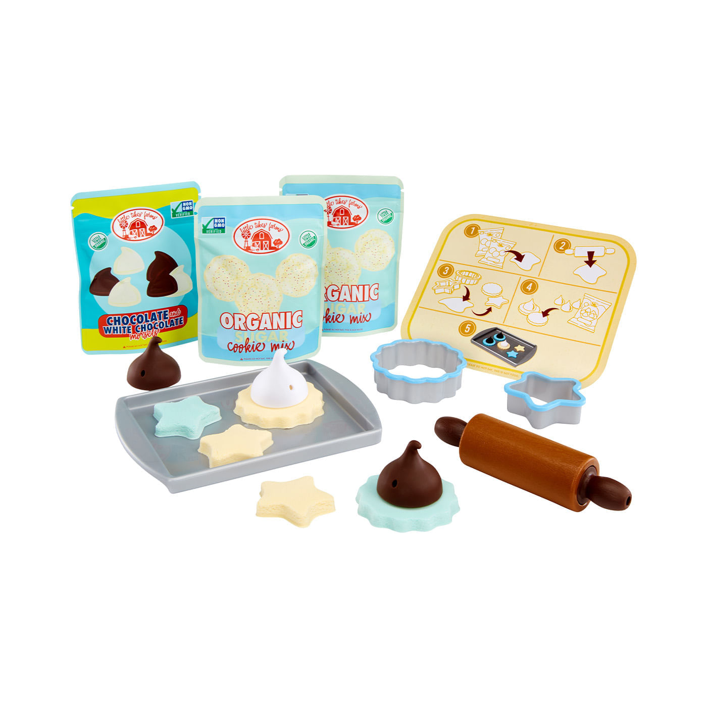 Playset De Masa Moldeable Creative Chefs Cookie Little Tikes img #1
