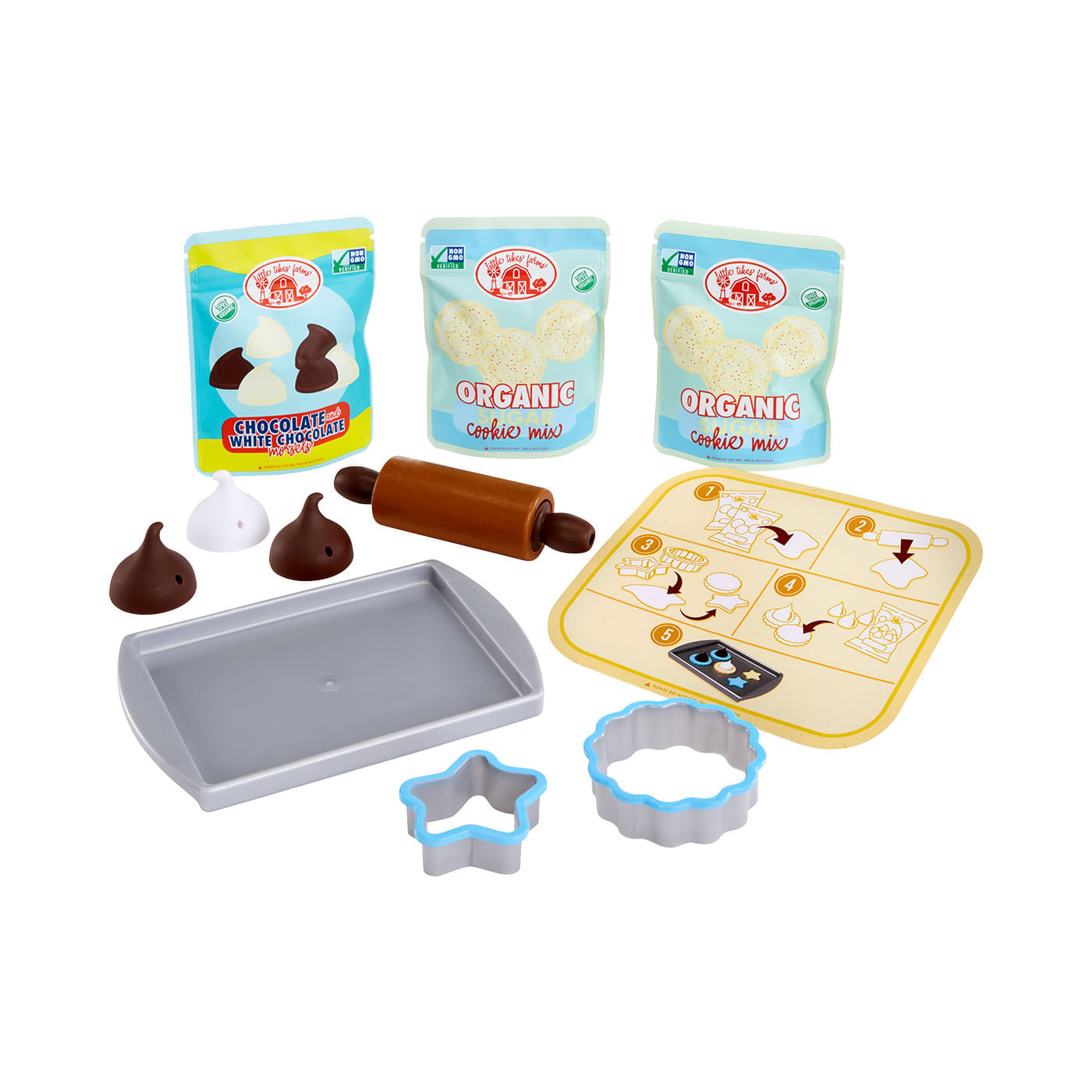 Playset De Masa Moldeable Creative Chefs Cookie Little Tikes img #2