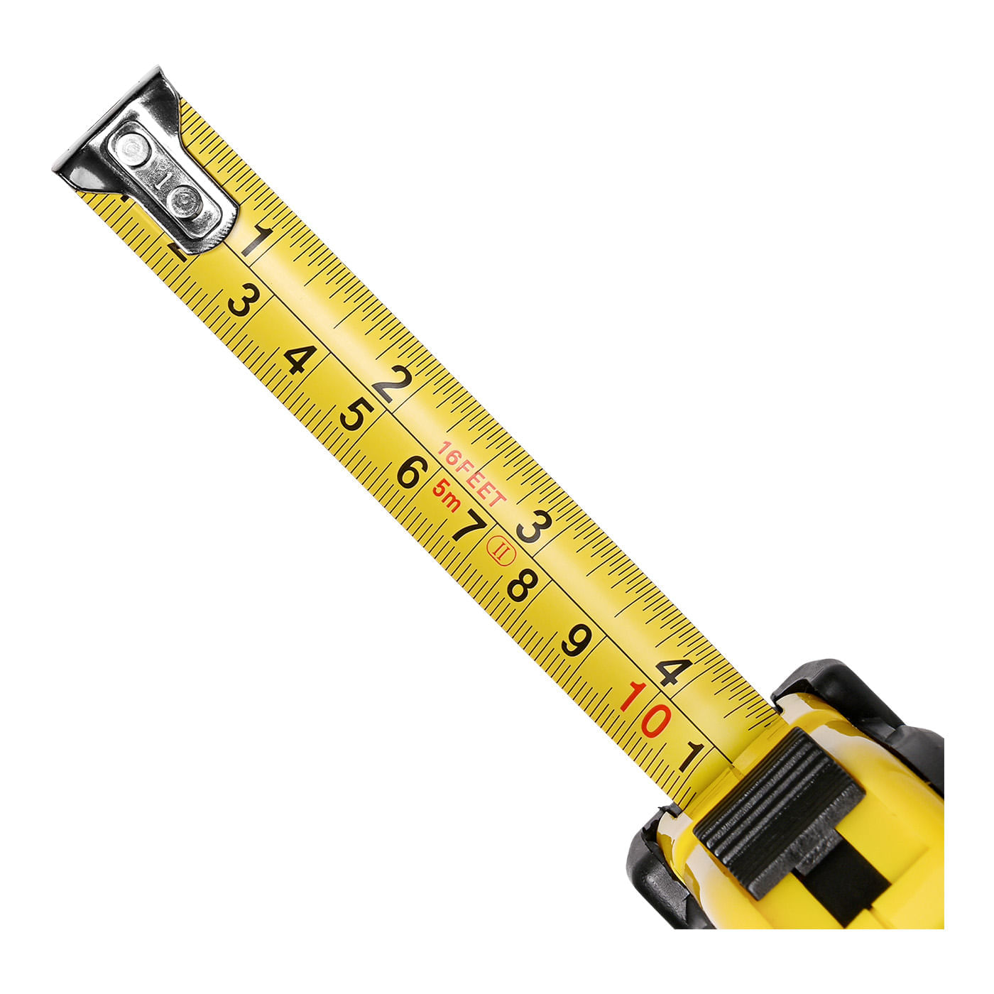 Flexómetro 5 Mts x 19 mm Amarillo en Clamshell Ferrenovo img #2