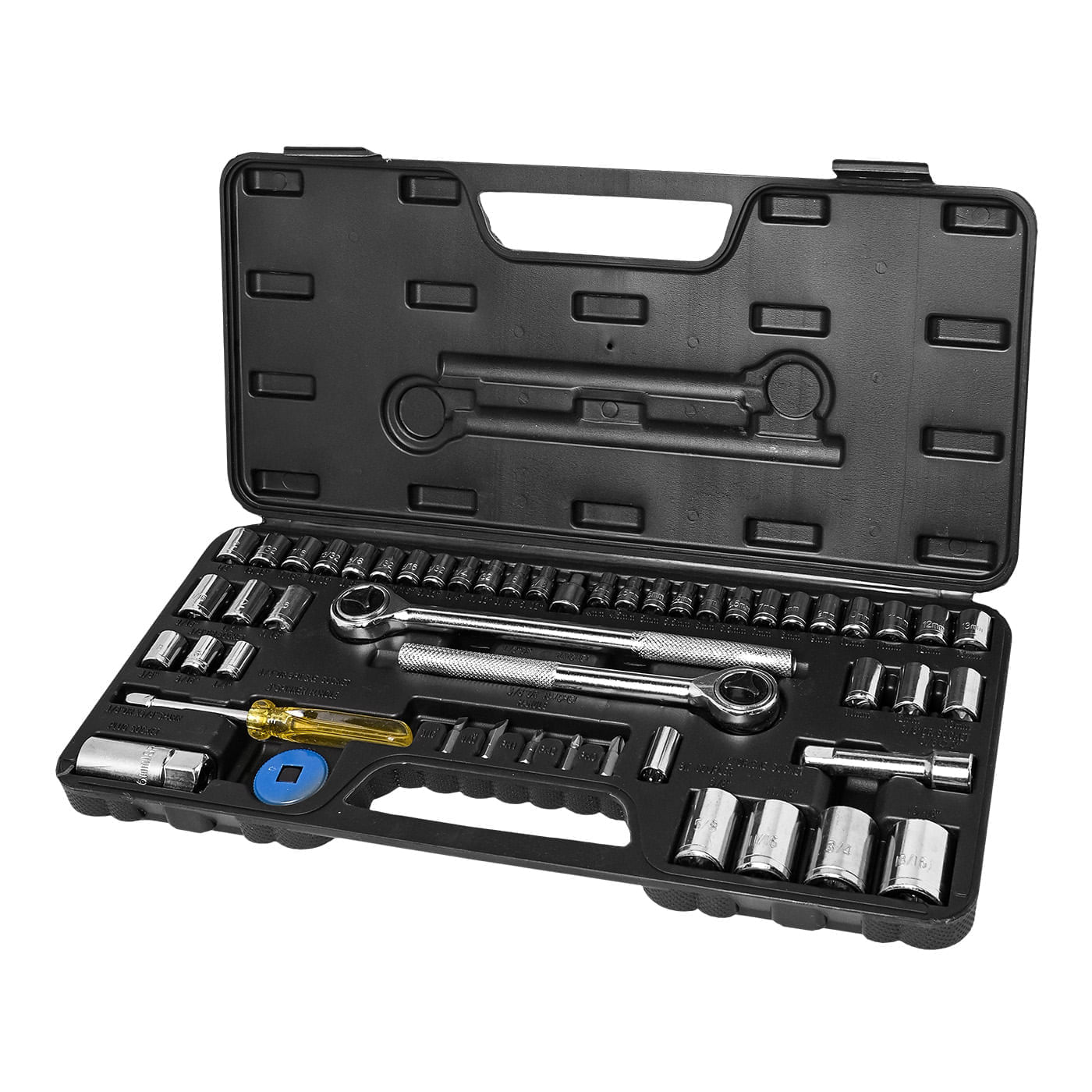 Set de Copas 52 Piezas con Ratchet 1/2” & 3/8” Ferrenovo img #4