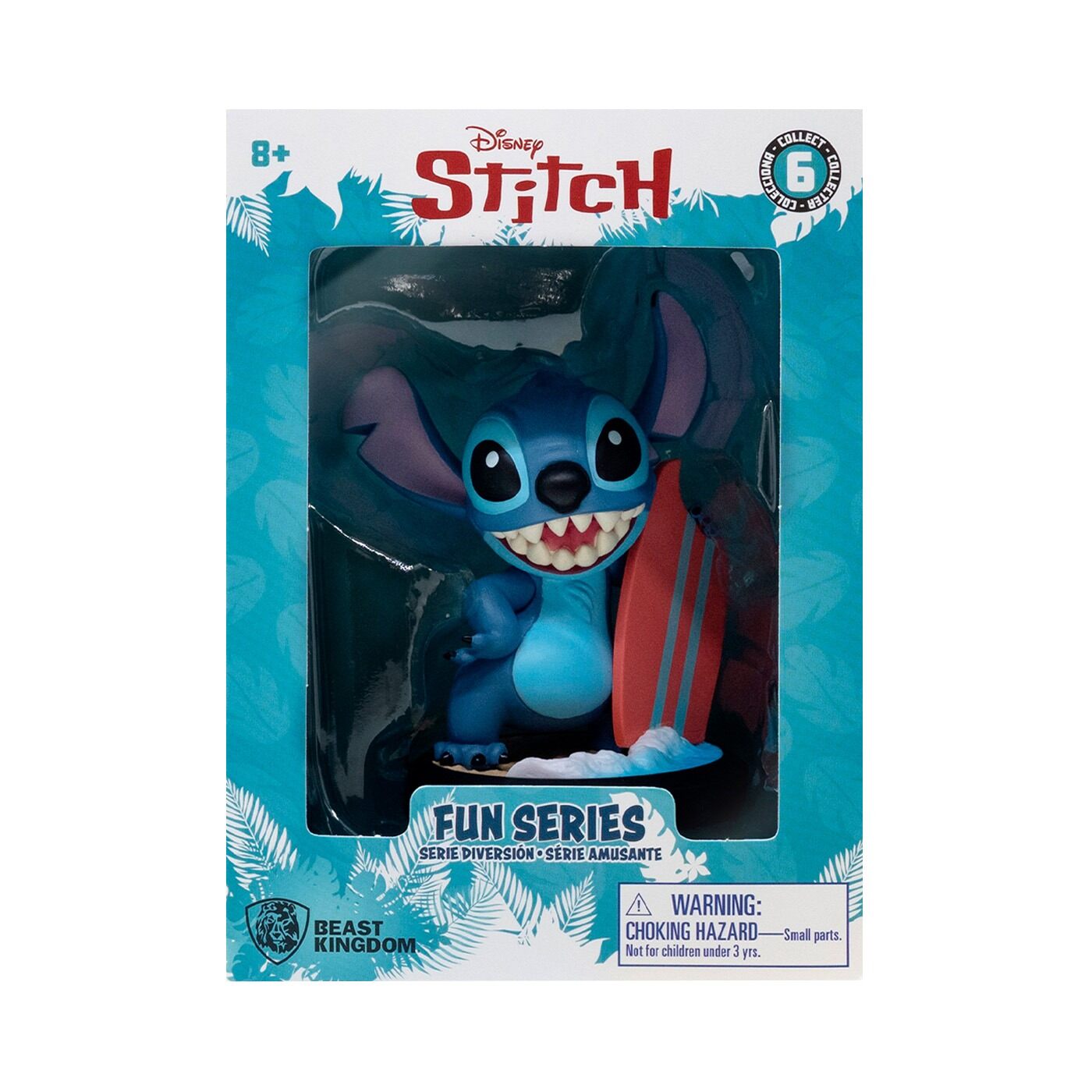 Figura Coleccionable Stitch Surfista Disney 10 cms img #2