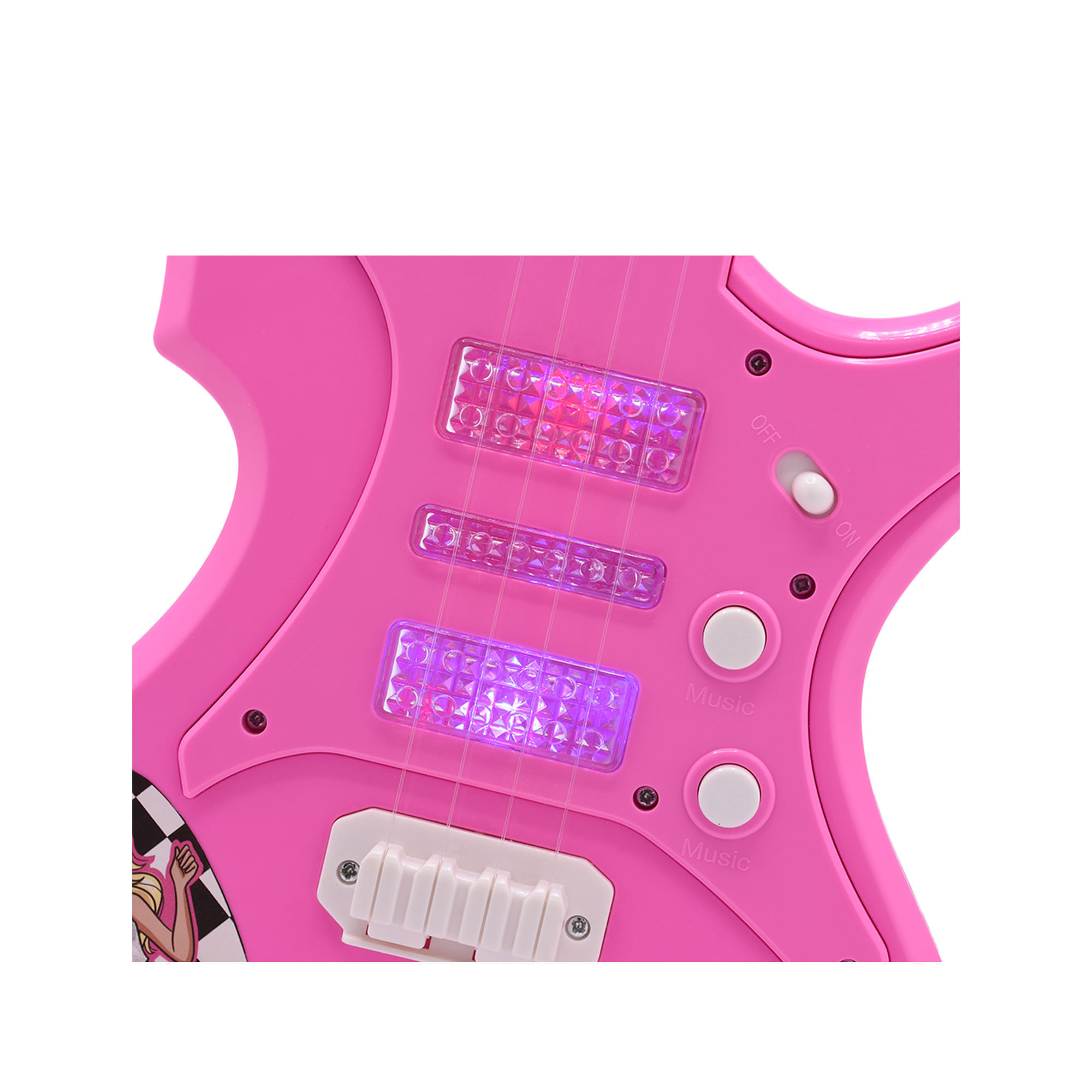 Guitarra Con Luces y Sonidos Barbie img #3
